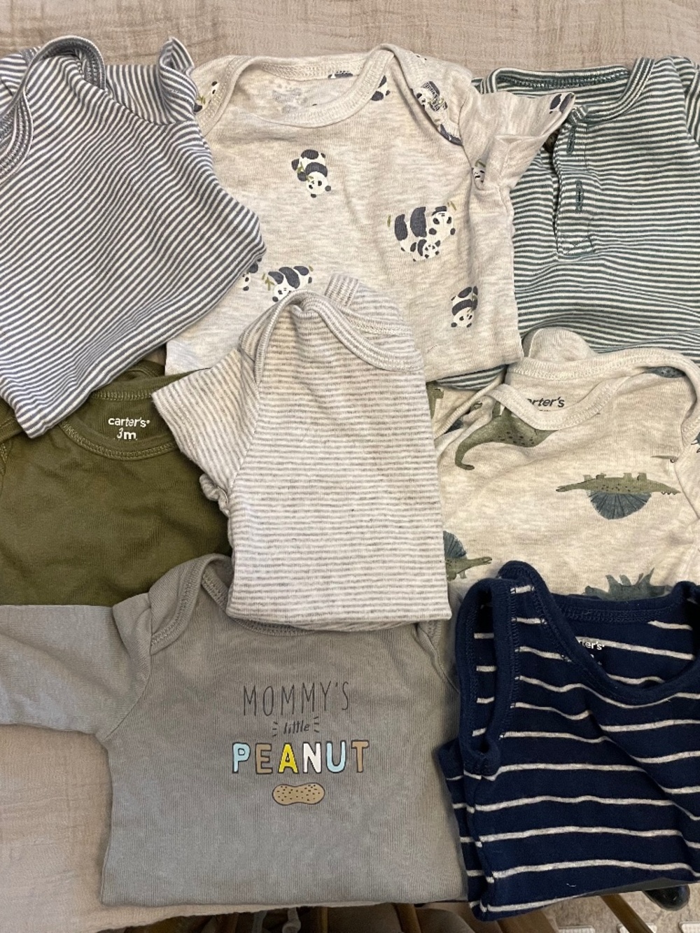 Carters bodysuits 3mo